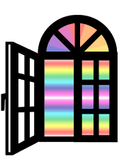 colourful blinds